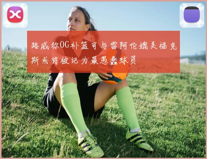 路威称OG补篮可与雷阿伦媲美福克斯或将被记为最愚蠢球员